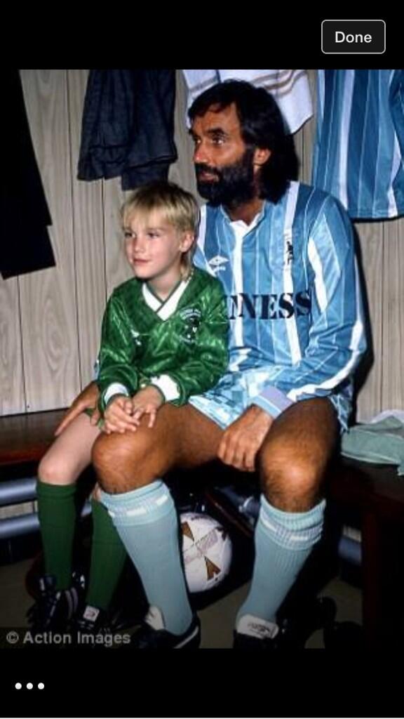 CalumBest's tweet photo. Another from my dads testimonial bless http://t.co/f4no0JXJsA