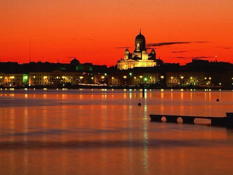 Oh 絶景 ヘルシンキ Helsinki の夕焼け T Co Y1dvdv50yc Twitter