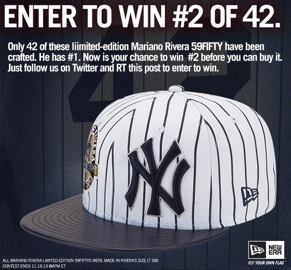 mariano rivera hat limited edition