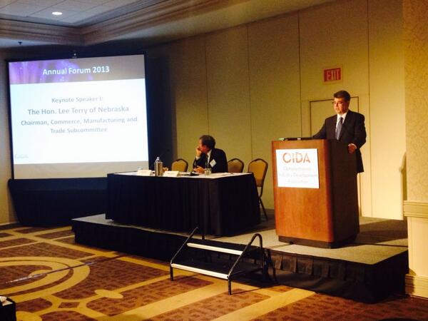 At <a href="/OIDA_DC/">OIDA</a> speaking about advanced manufacturing research at UNL. #Nebraska #SubCMT #Nationofbuilders