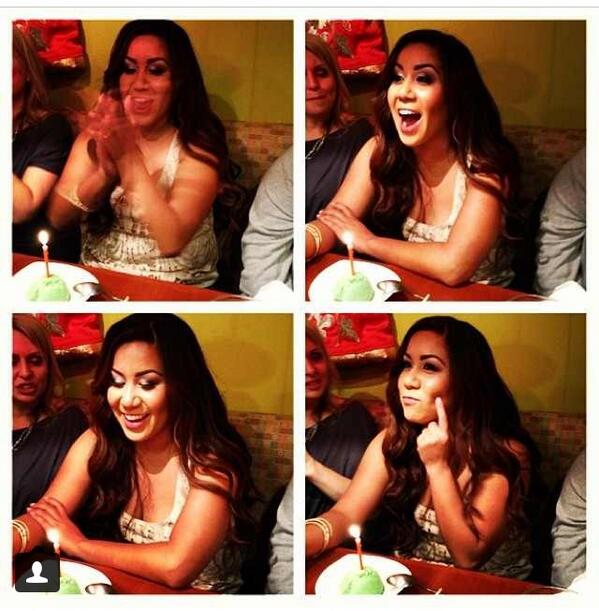 KelliMiles's tweet photo. My bday celebrations! Had a great time with my friends!! http://t.co/sM0XFz4V1g