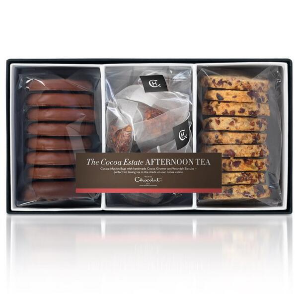 Nibble on hand made Cocoa Grower Biscuits and try a cup of steaming Cocoa Shell Infusion Tea! hotelchocolat.com/uk/tasting-club