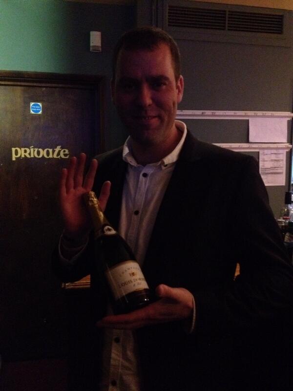 TukChoEaling's tweet photo. Our chef at Tuk Cho with his price for one of the chefs of the year. Congrats!! http://t.co/9HuXWhesGT