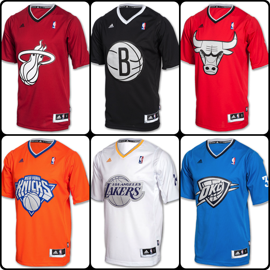 NBA Teams Will Wear Sleeved Jerseys on Christmas Day – SportsLogos