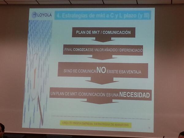 Allshopping13's tweet photo. Si existe una ventaja competitiva pero no se comunica NO EXISTE #LoyolaEmprende http://t.co/Lk38KTvxjy
