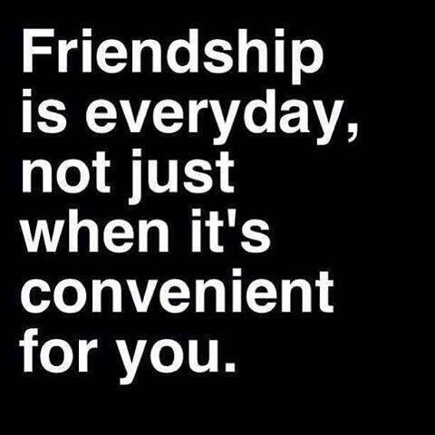 Very true. I lost some friends when times got tough and less sparkly but I noticed the rare gems that stuck with me!