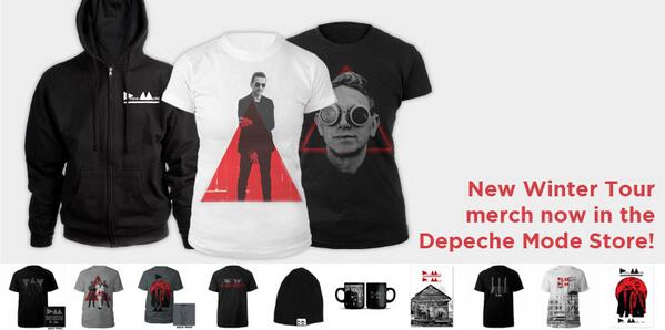 Depeche Mode The New Depechemode Winter Tour Merchandise Is Now Available In Our Dm Store Http T Co Nasyuunae6 Http T Co Ziutpylpwn