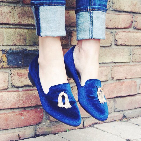 We’re flat out obsessed with these tasseled loafers. What do you think? #LuxeLoafers #Flats #TuesdayShoesday