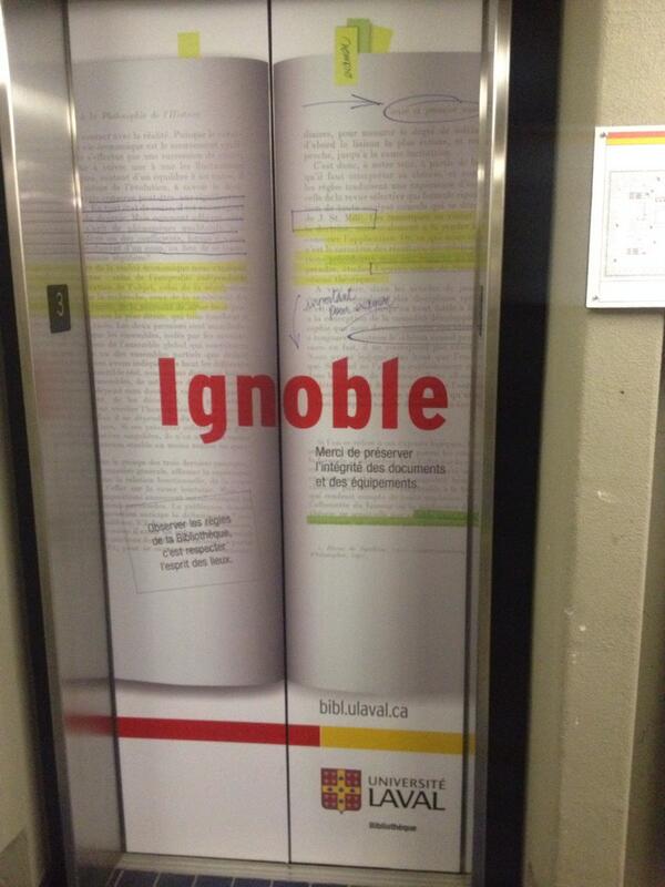 SoBookOnline's tweet photo. Ignoble http://t.co/EByHFGiCTr