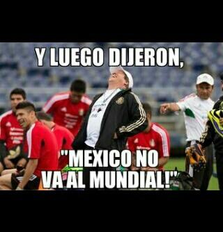 HrtRosa's tweet image. Y los de #PorUnMundialSinMexico ?? Hahaa De que se murieron los quemados?? Tssssss!! #Mexico #NosVamosAlMundial :D
