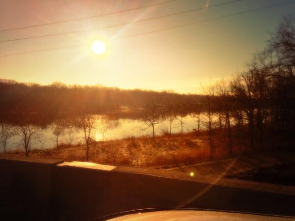 kirksamples's tweet image. Stuck in traffic this am- good view off the fox river bridge