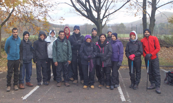 Walk was enjoyable and we stayed dry