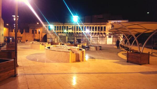 Nizip çarşı meydanı şekil alıyor