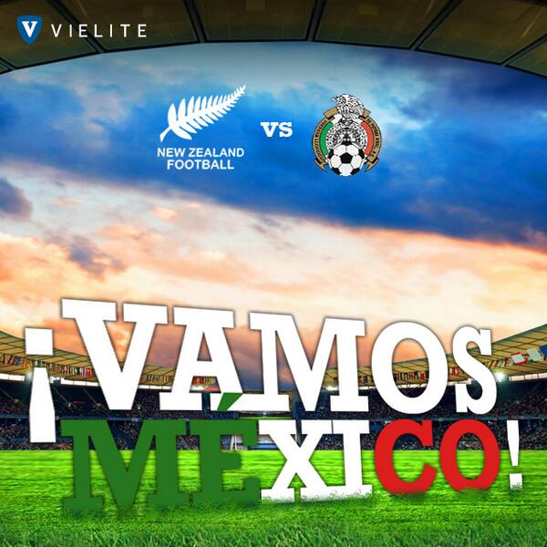 La pasión nos une, ¡Apoyemos a <a href="/miseleccionmx/">Selección Nacional</a> !#NuevaZelanda vs. #México #MundialBrasil2014