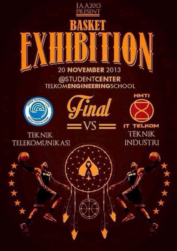 @telcoitt <a href="/hmti_ittelkom/">HMTI Univ Telkom</a> "<a href="/AgainstAIDS/">AgainstAIDS</a>: Tonight Final Exhibition IAA 2013. Support your team! "