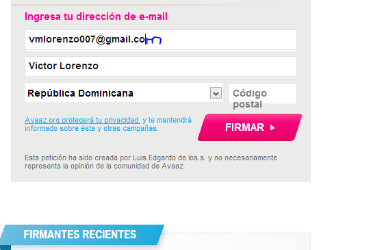 VictorManuelLor's tweet photo. Firma es así de fácil y rápido http://t.co/q5ZUO0KW7V