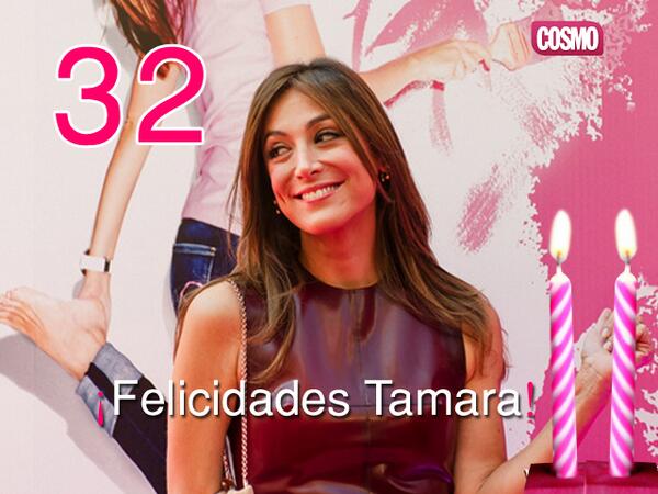 Welovetamara's tweet photo. ¡Cumpleaños feliz, cumpleaños feliz...! Un beso grande @Tamara_Falco_ http://t.co/j1OHs34TQc