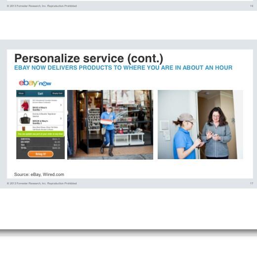 #forrforum using geolocation eBay can deliver your product directly to you... wherever you are. Wow