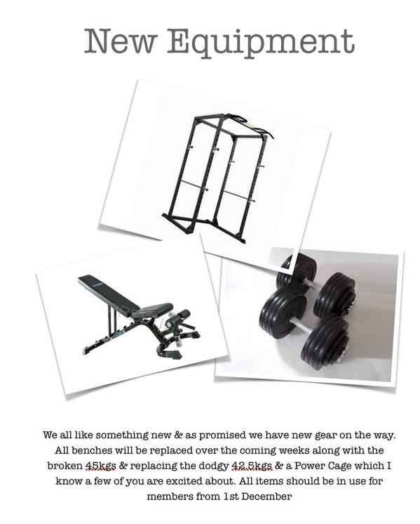 LeanMachineGym's tweet image. ***NEW EQUIPMENT***
Power Rack, Benches &amp;amp; Dumbbells on their way!! #LeanMachineSCU #gym #ff #fitness #fitfam