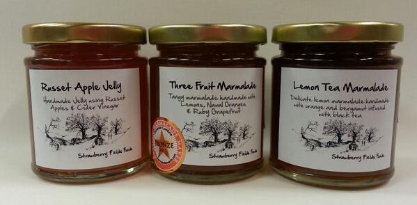 ATasteofDorset's tweet photo. Extraordinary Marmalades also arrived courtesy of the @StrawberryFFood Ladies. All at just £2.95 per jar! http://t.co/GcGf1e69Zy