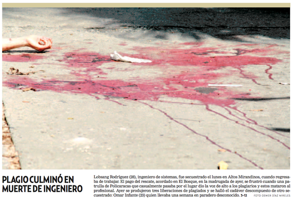 LuisCarlos's tweet photo. El ministro reclamó esta foto de @ElUniversal. Si no le gusta: evite que ocurra, no que se publique http://t.co/4Sy2m7X7xH