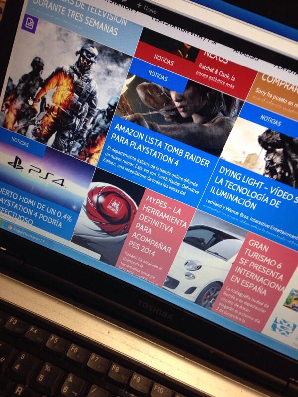 RegionPS's tweet photo. Esa nueva portada.... El 25 de Noviembre estará lista, llegamos antes que #ps4 @PlayStationES @isidizi @maromikun http://t.co/tuSqex1hNg