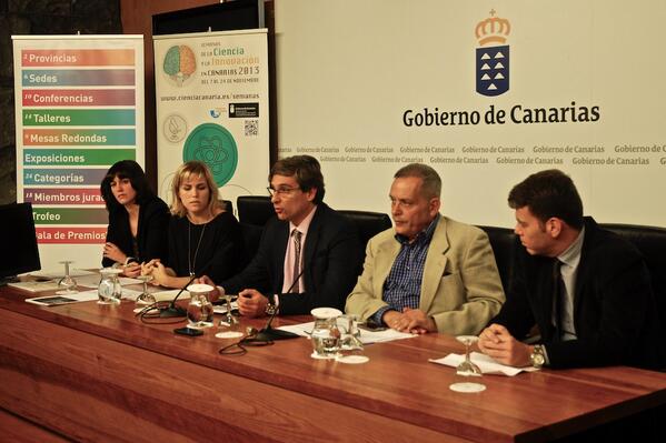 cienciacanaria's tweet image. RT #SCIC13 Presentada la #SemanaDiseñoInnovación en @PresiCan 25-29/11. +Info y calendario: cienciacanaria.es/semanas/notici…