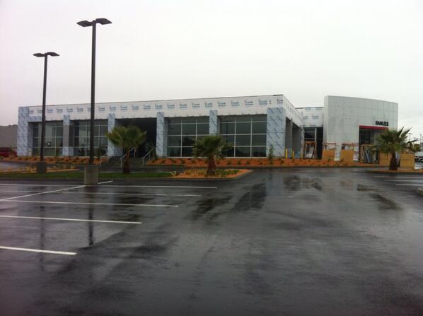WellsConst's tweet photo. Progress photo of Hanlees Hilltop #Toyota! http://t.co/OfpzXyOGFy