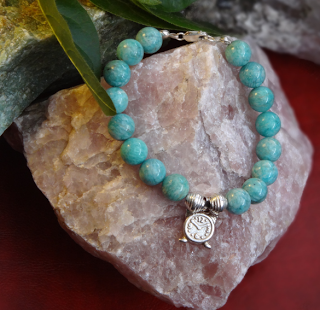 NahuelCrea's tweet photo. PULSERA COLGANTE Y BROCHE DE PLATA CON PIEDRA AMAZONITA CÓDIGO - EKO114 $13.000.- http://t.co/zKPkaUN0hC