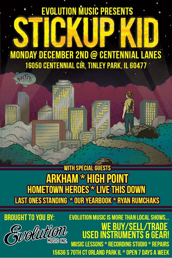 highpointIL's tweet image. We're playing a show on December 2nd with @stickupkidca and our best friend @ryanrumchaks.