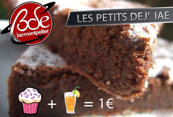 bde_iae's tweet photo. Vous avez pris l'habitude, vous l'attendez tous... Demain matin Petits Dèj' IAE !!! http://t.co/AFyCqhVJtT
