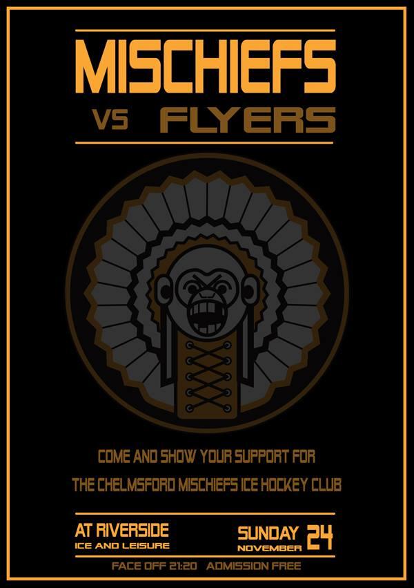 mischiefhockey's tweet photo. Please come and support us this Sunday, as we take on @PboroFlyers! Face-off is at 9:15. Admission is free. http://t.co/xsid1C42rK