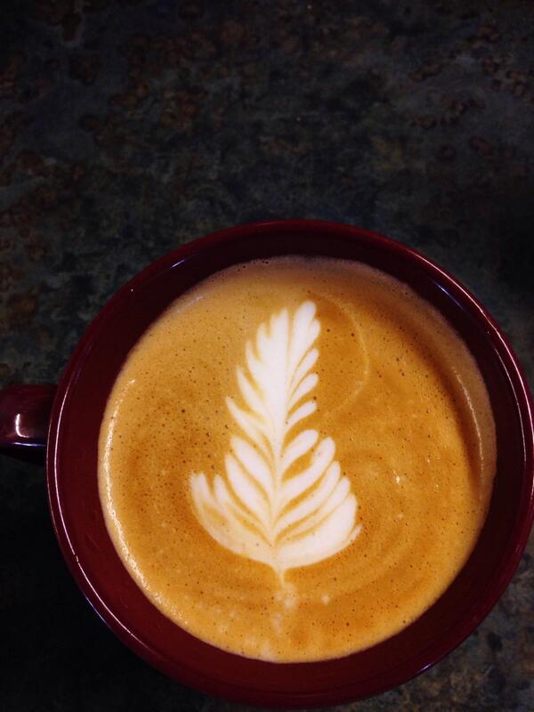 The6eight's tweet photo. It's sunny, and we love it! We also love coffee, so we're so excited that lattes are 10% off today! http://t.co/dxLzmtJr2B