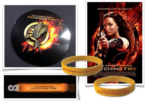 HungerGamesMov's tweet image. Enter by Sunday to win a Catching Fire Prize Package, five winners! promotion.binkd.com/Enter.aspx?id=…