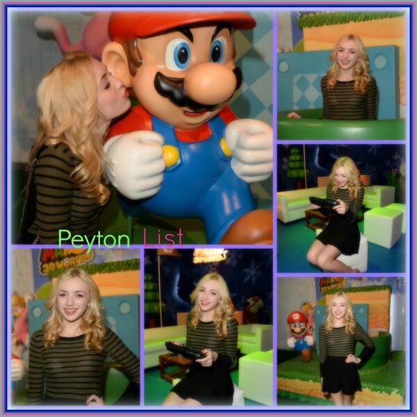 KelliOliviaFans's tweet image. Love @PeytonList in her cute outfit she is wearing at this Event @NintendoAmerica #Emmaross #disneychannel