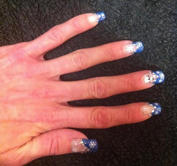 desire_nails's tweet photo. winter wonderland nail art :-) with love from Desire Nails &amp; Beauty -x- http://t.co/1sPgsbZjtS