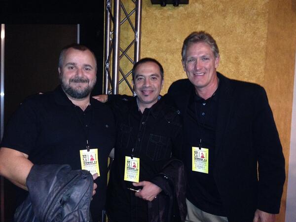 fullersoundmike's tweet photo. @LatinGRAMMYs #P&EWing #EnLaMezcla #LasVegas #StudioAtThePalms with @AntonioBaglio & @JavierGarzaMix http://t.co/yHHKrXmMsb