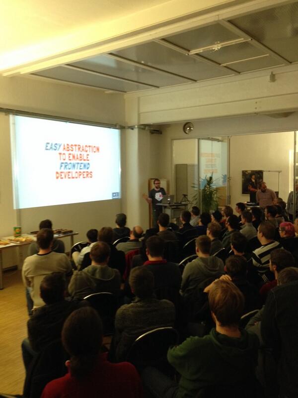 peer's tweet image. Netter Vortrag vom dalekjs Entwickler #kajs