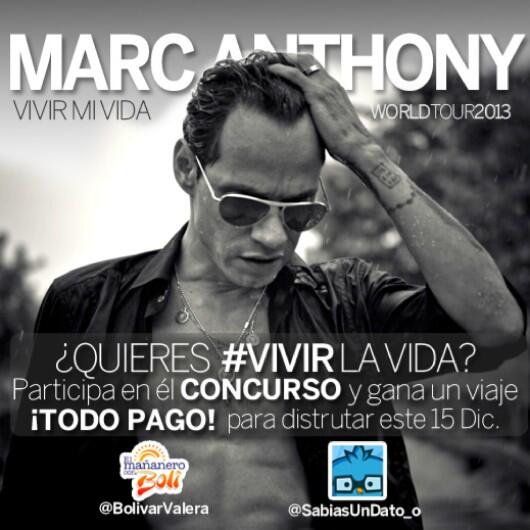 OhEmprendedor's tweet photo. RT Si Quieres asistir a @MarcAnthony a República Dominicana no importar donde te encuentres,en poco iniciamos la rifa http://t.co/nc2AZ6luBc