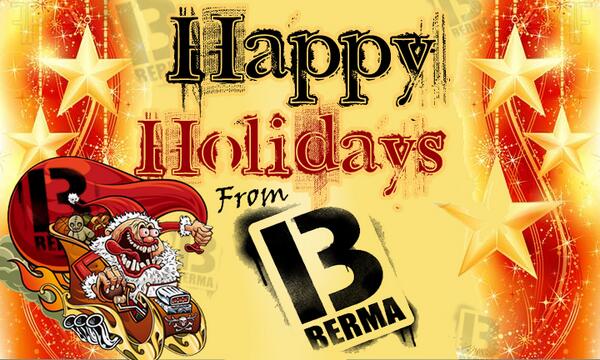 BermaClothing's tweet photo. Happy Holidays From Team Berma!!!!!! http://t.co/p1MDmxre4e