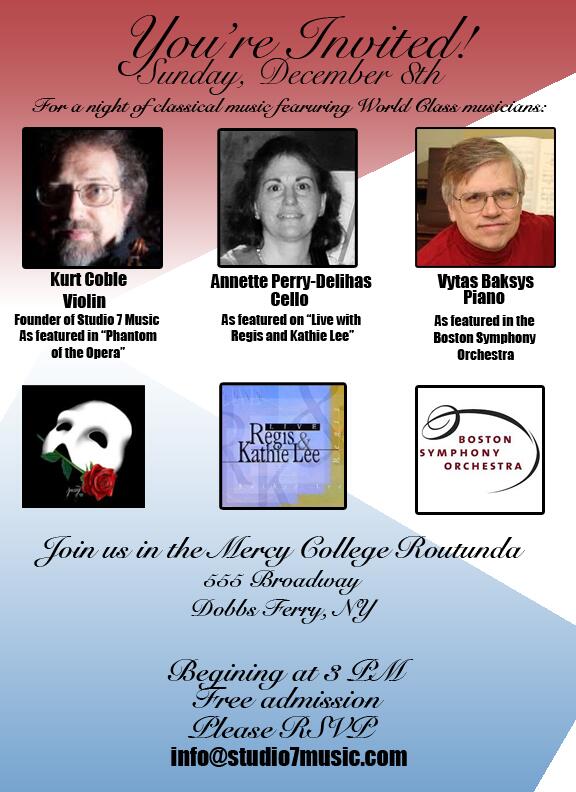 Studio7Helps's tweet image. You are all invited to this free event hosted at Mercy College