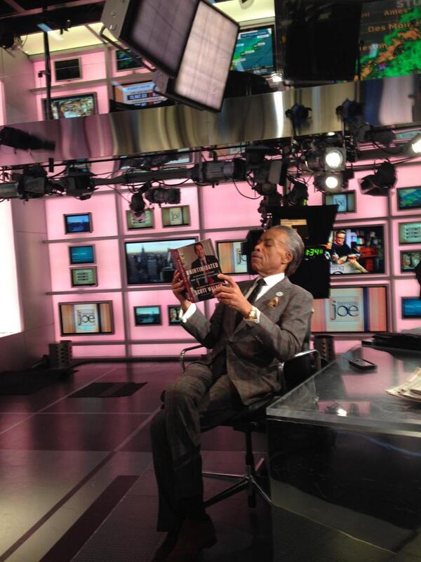 Scott Walker (@govscottwalker) on Twitter photo Look <a href="/TheRevAl/">Reverend Al Sharpton</a> is reading my book, #Unintimidated on the set of <a href="/Morning_Joe/">Morning Joe</a> Look <a href="/TheRevAl/">Reverend Al Sharpton</a> is reading my book, #Unintimidated on the set of <a href="/Morning_Joe/">Morning Joe</a>