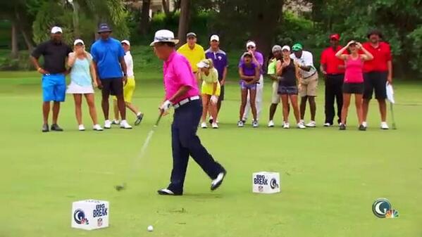 Por poco se le revientan las bolas a Chi Chi Rodriguez - quepapelazo.com/por-poco-se-le…