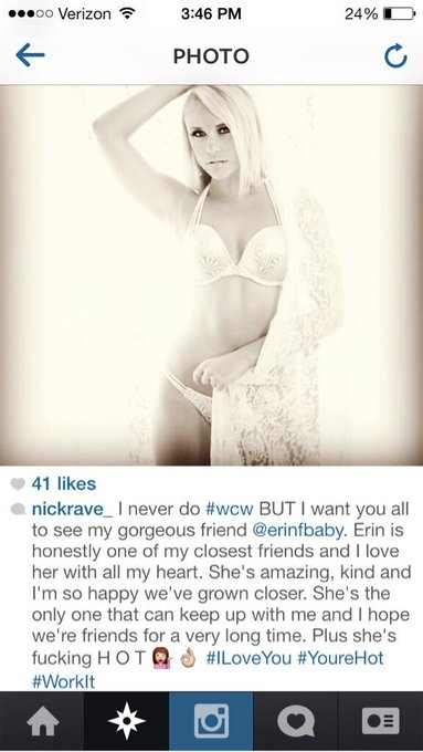 Awe my favorite #wcw yet 😍 http://t.co/gpJkE621TP<a href="/tag/wcw"class="tags">#wcw</a>