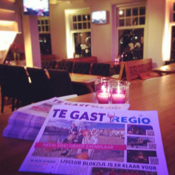 #trots op <a href="/gastinonzeregio/">gast in onze regio</a>! Mooi infotainmentblad ism @herbergtplein en <a href="/brasseriemeppel/">De Brasserie,Meppel</a>! 'Weetjes, recepten enz..