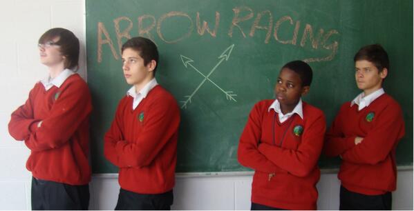 arrowracing1's tweet photo. Wee-hoo were of and running! #F1inschools http://t.co/k4DeRpVzFo