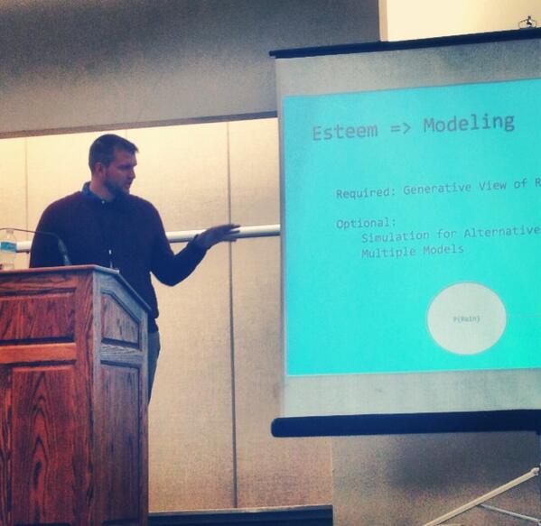 ChannelMix's tweet image. Data Scientist @trent_hauck talks analytics at @BigDataKC #BDKC