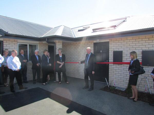 MilesConstruct's tweet image. The new #Comcare complex was opened by #HousingMinister Dr Nick Smith. 1st of 3 Comcare projects to reach completion.