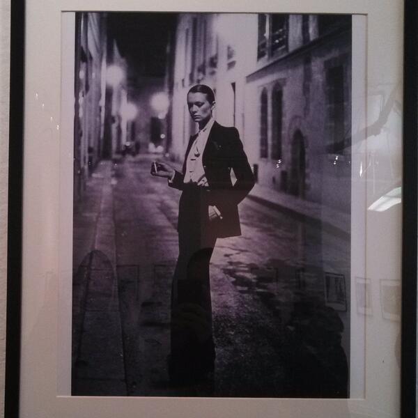 I love that picture! #fashion #helmutnewton #montreal #art #gallery @brianypperciel