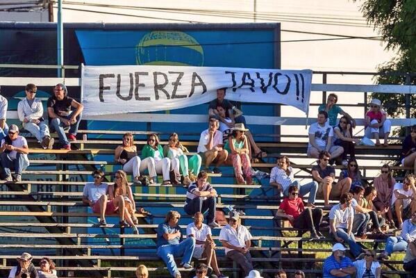 Ellerstina1's tweet photo. Fuerza Javo http://t.co/Q6Qbtfbc47"